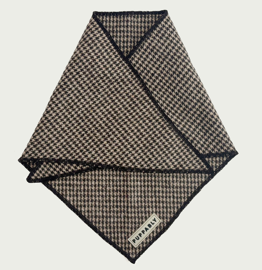 Biscuit Check Bandana